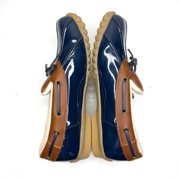 The Original Duck Boot Sporto Patty Low Top Rain Fleece Lined Loafers Womens 8.5 - Picture 4 of 8